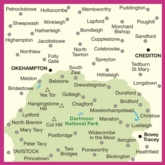 MAP,O/S Okehampton & North Dartmoor (with Download)